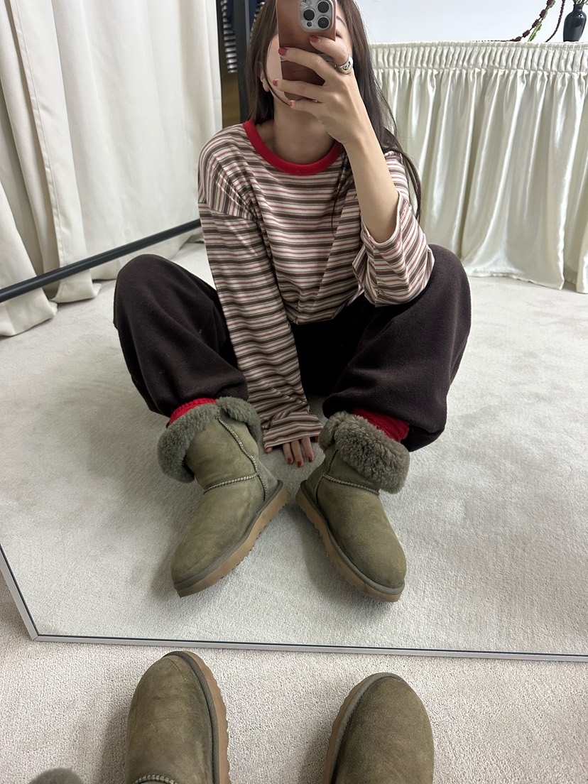 MURS韓國直郵㊣女士新品職業時尚人氣休閑25秋冬推薦長袖T恤MURS長袖T恤