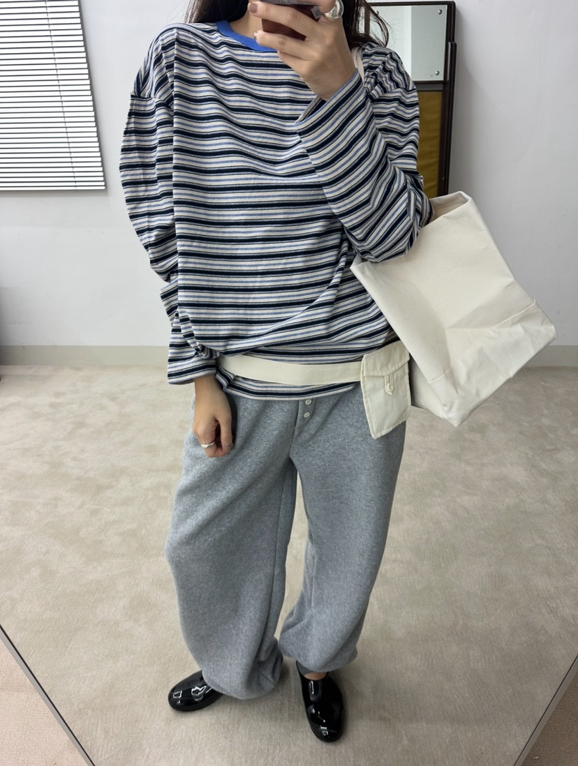 MURS韓國直郵㊣女士新品職業時尚人氣休閑25秋冬推薦長袖T恤MURS長袖T恤