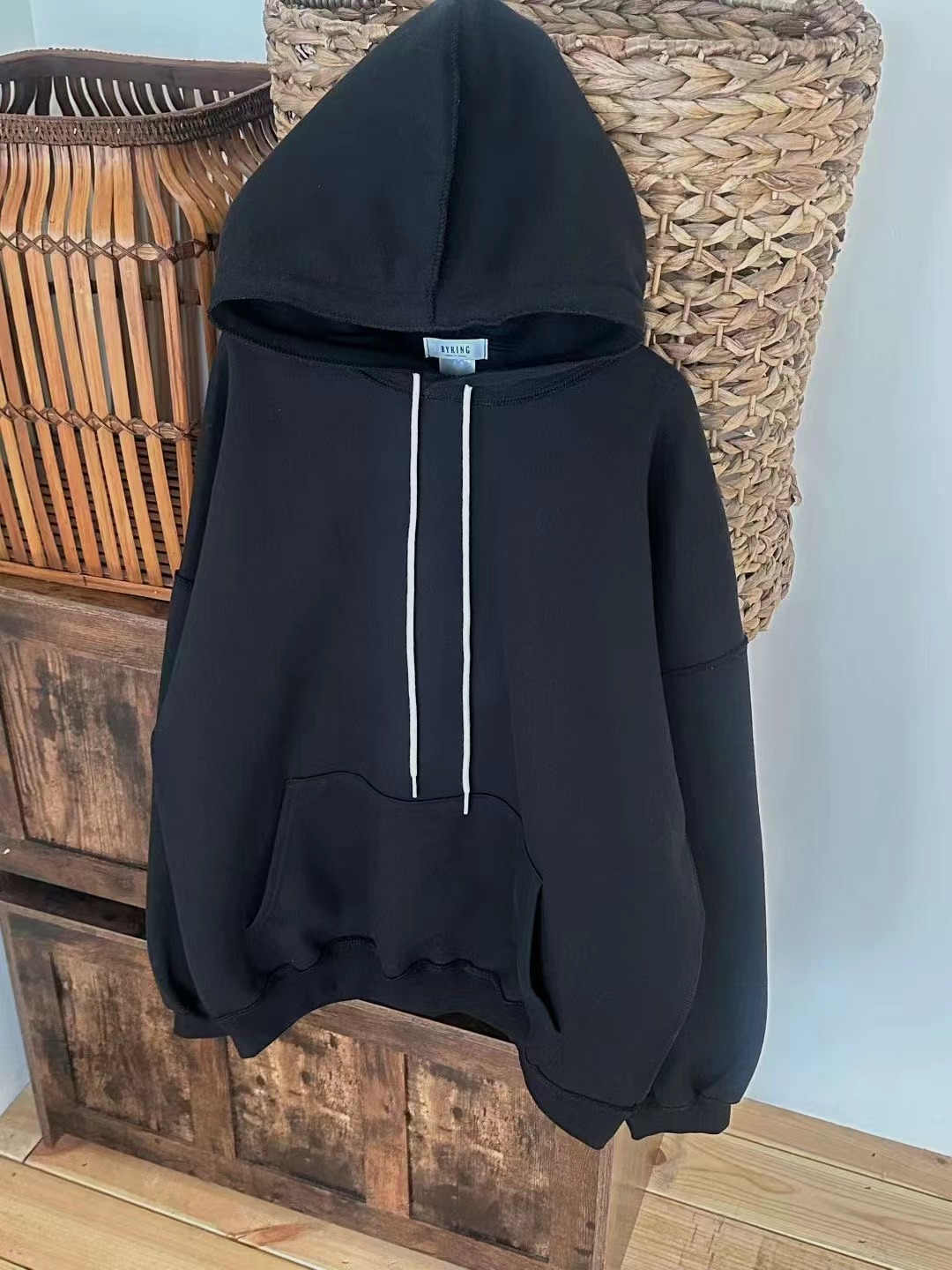 BYRING東大門㊣代購女裝新款推薦休閑職業25秋冬熱賣真品衛衣BYRING衛衣圖色2