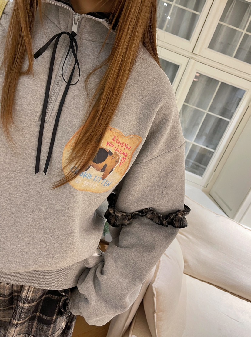 BOUTIQUE-L東大門㊣直郵女士新品熱賣25秋冬休閑推薦職業衛衣BOUTIQUE-L衛衣