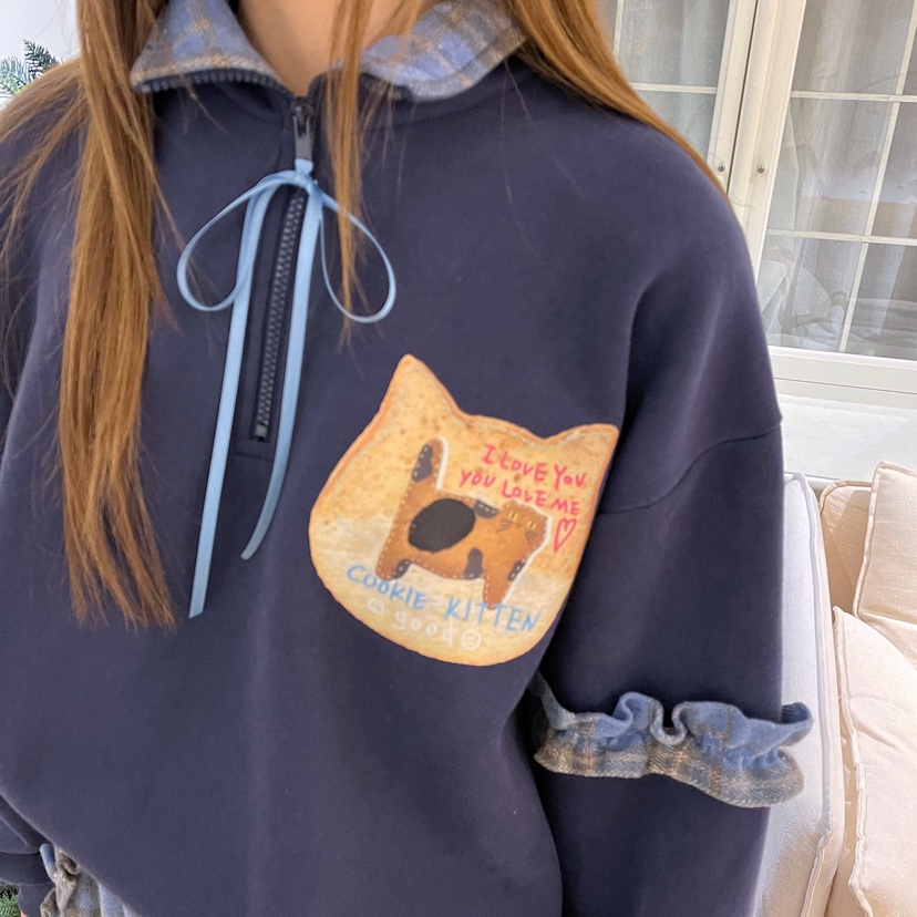 BOUTIQUE-L東大門㊣直郵女士新品熱賣25秋冬休閑推薦職業衛衣BOUTIQUE-L衛衣