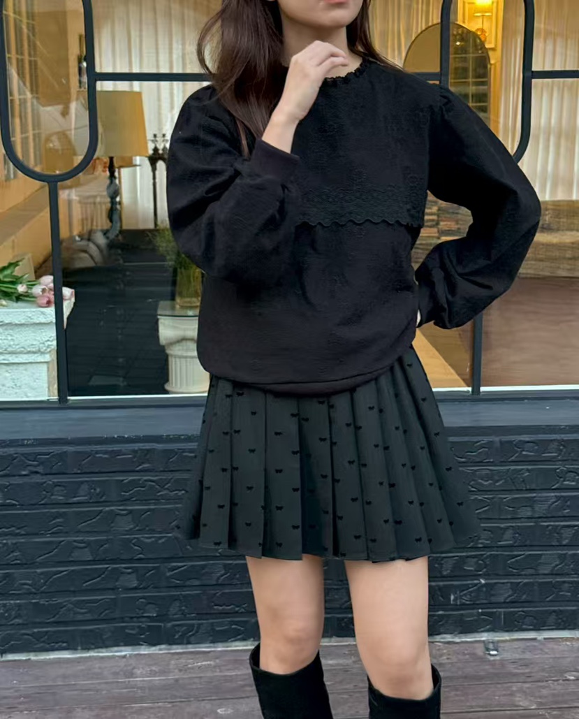 BE&BE東大門㊣直郵女裝新款休閑時尚推薦人氣襯衫蕾絲衫BE&be襯衫/蕾絲衫