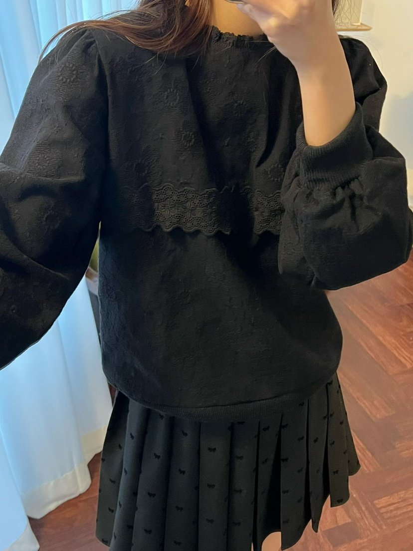 BE&BE東大門㊣直郵女裝新款休閑時尚推薦人氣襯衫蕾絲衫BE&be襯衫/蕾絲衫