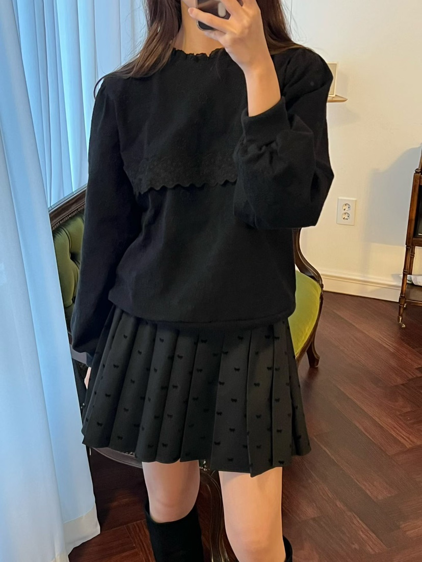 BE&BE東大門㊣直郵女裝新款休閑時尚推薦人氣襯衫蕾絲衫BE&be襯衫/蕾絲衫