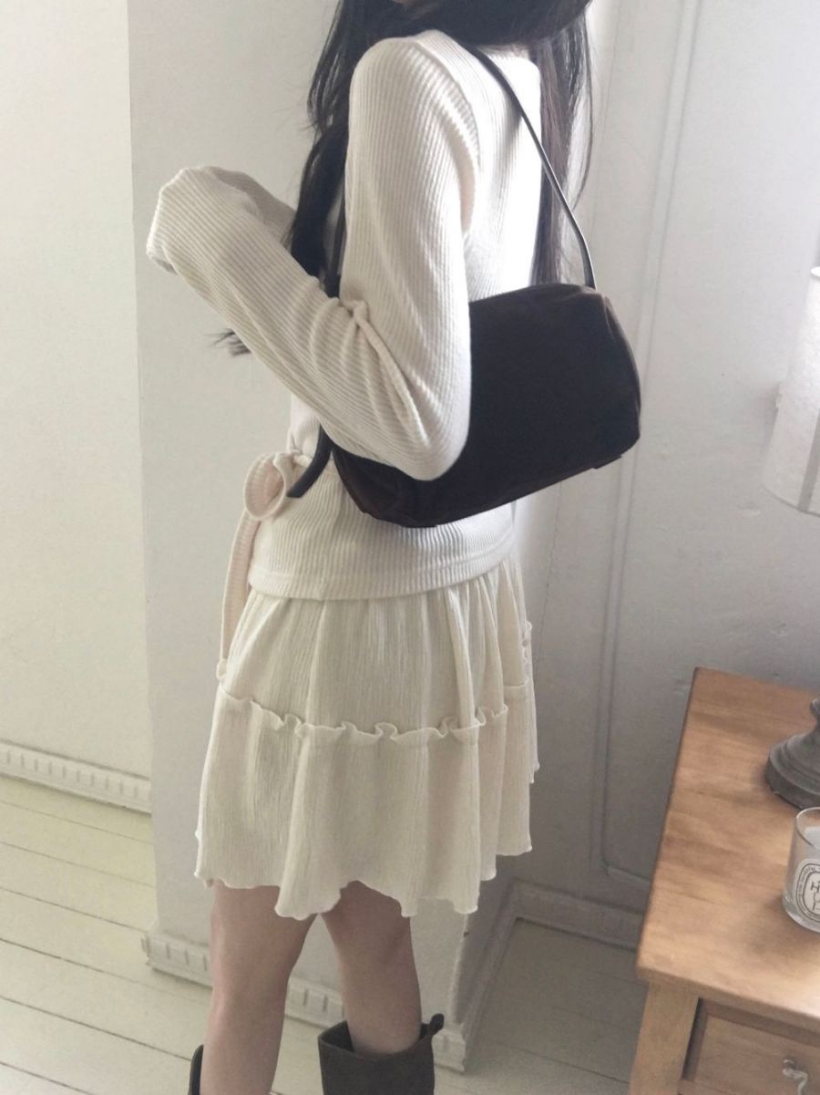 EOMPIT東大門㊣實拍女士新款時尚人氣職業推薦25秋冬休閑短裙EOMPIT短裙