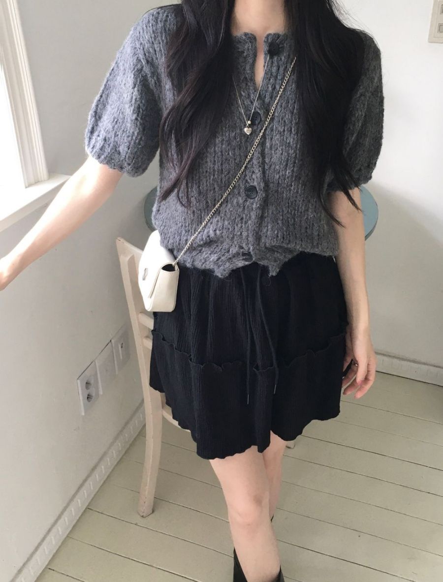 EOMPIT東大門㊣實拍女士新款時尚人氣職業推薦25秋冬休閑短裙EOMPIT短裙