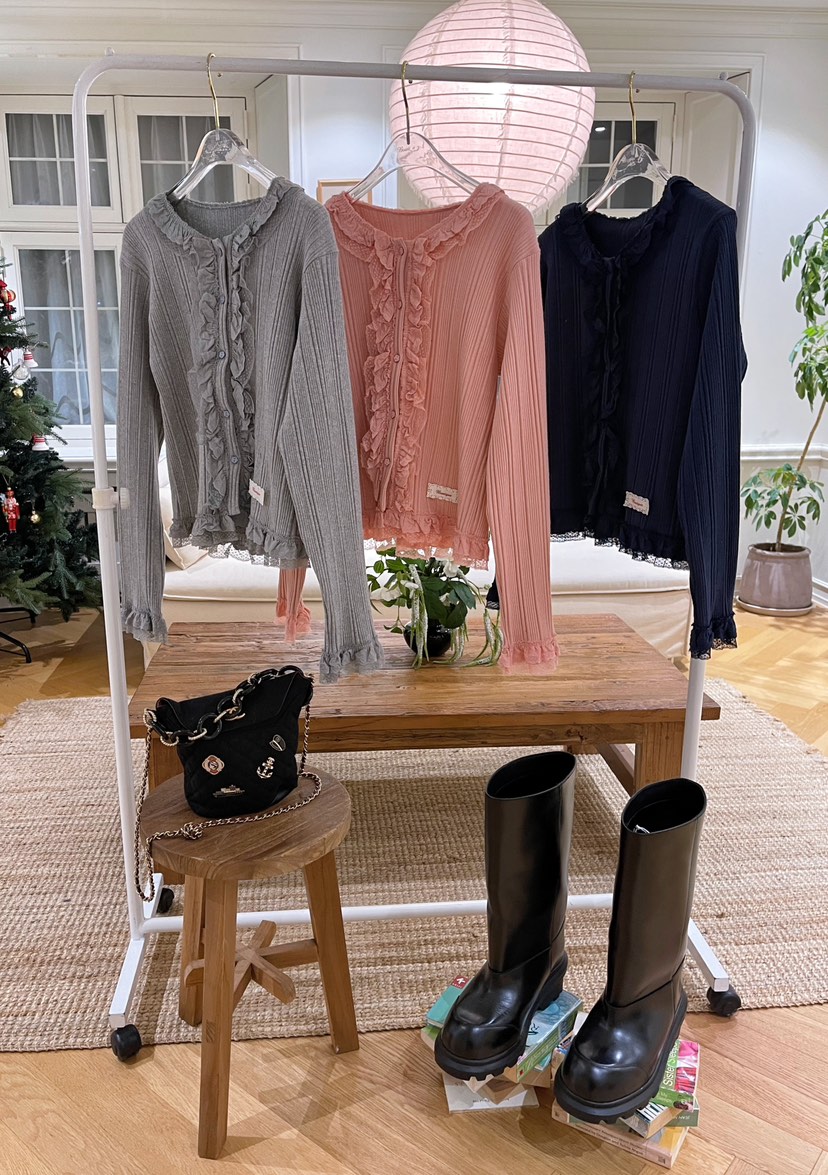 BOUTIQUE-L東大門㊣直郵女士新品真品25秋冬人氣推薦長袖T恤BOUTIQUE-L長袖T恤