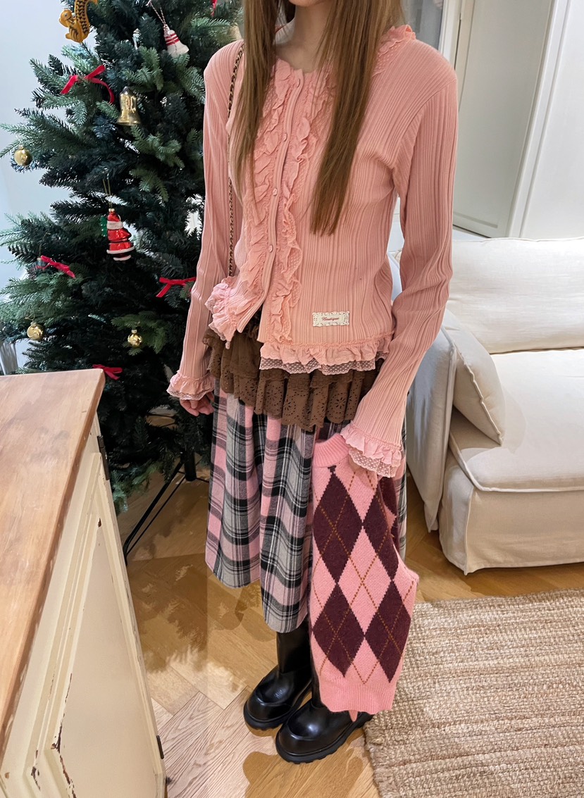 BOUTIQUE-L東大門㊣直郵女士新品真品25秋冬人氣推薦長袖T恤BOUTIQUE-L長袖T恤