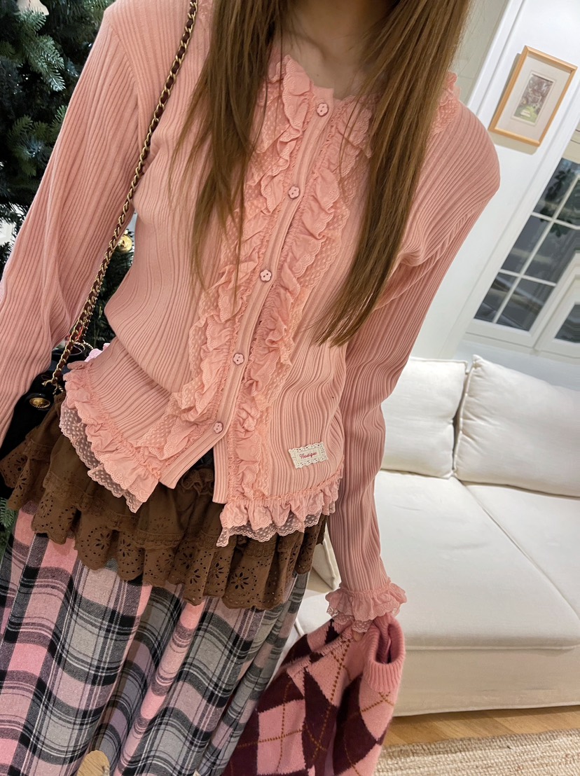 BOUTIQUE-L東大門㊣直郵女士新品真品25秋冬人氣推薦長袖T恤BOUTIQUE-L長袖T恤