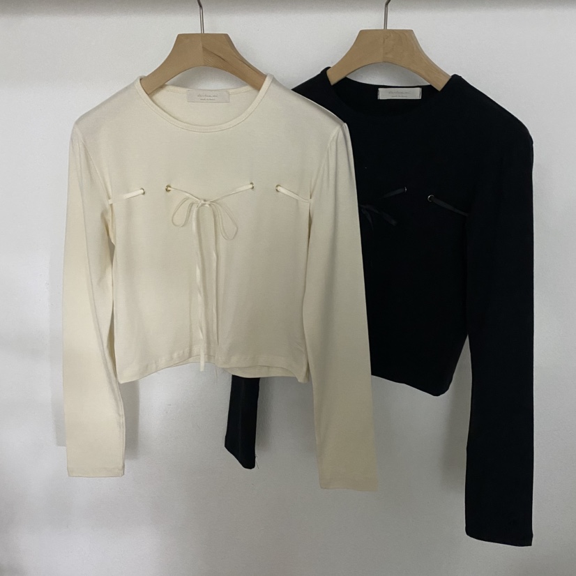 DARLUZ_MI韓國代購㊣女士新款推薦休閑時尚25秋冬職業長袖T恤DARLUZ_MI長袖T恤