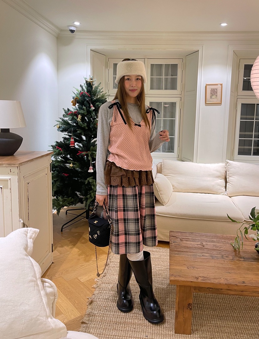 BOUTIQUE-L東大門㊣直郵女士新品休閑25秋冬真品推薦長袖T恤BOUTIQUE-L長袖T恤