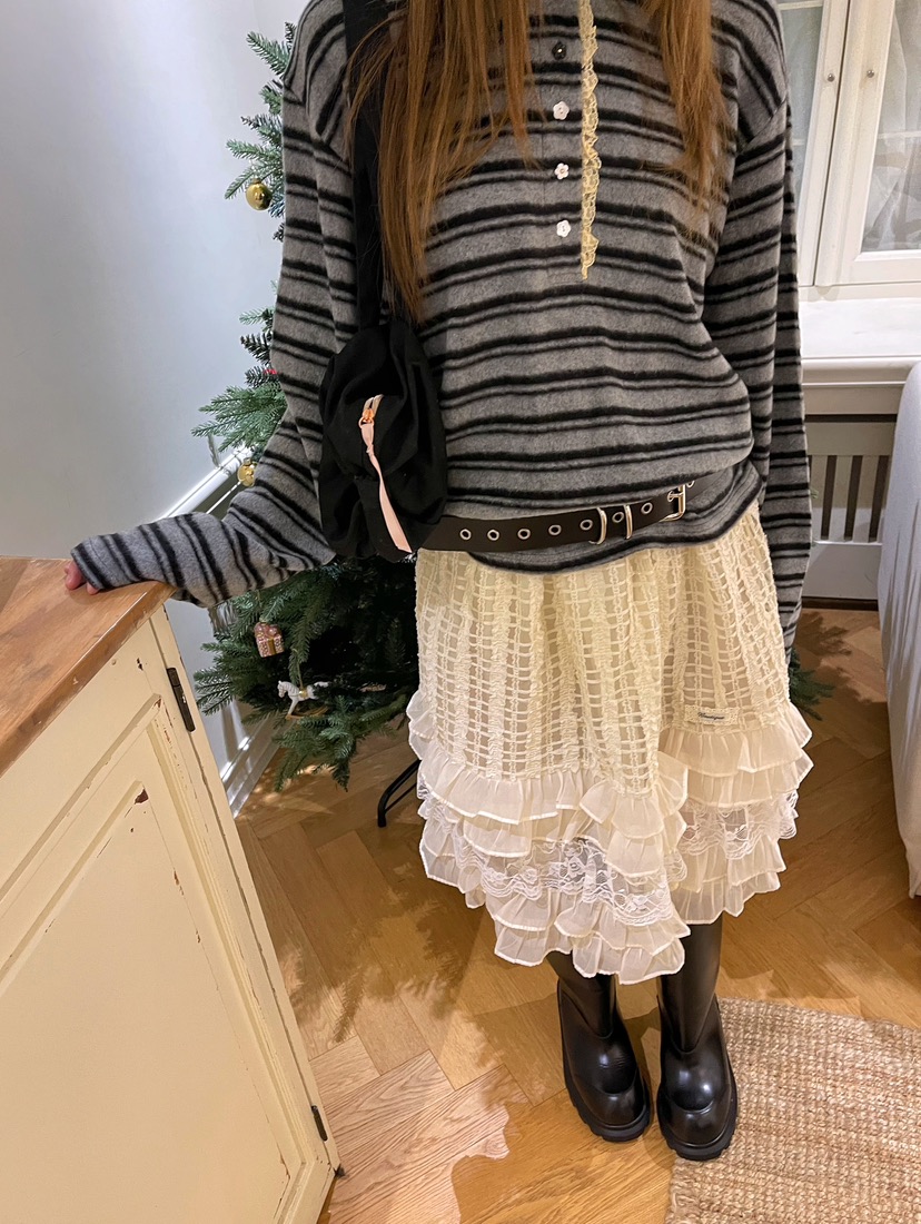 BOUTIQUE-L韓國直郵㊣女裝新品熱賣職業時尚人氣長袖T恤紐扣BOUTIQUE-L長袖T恤