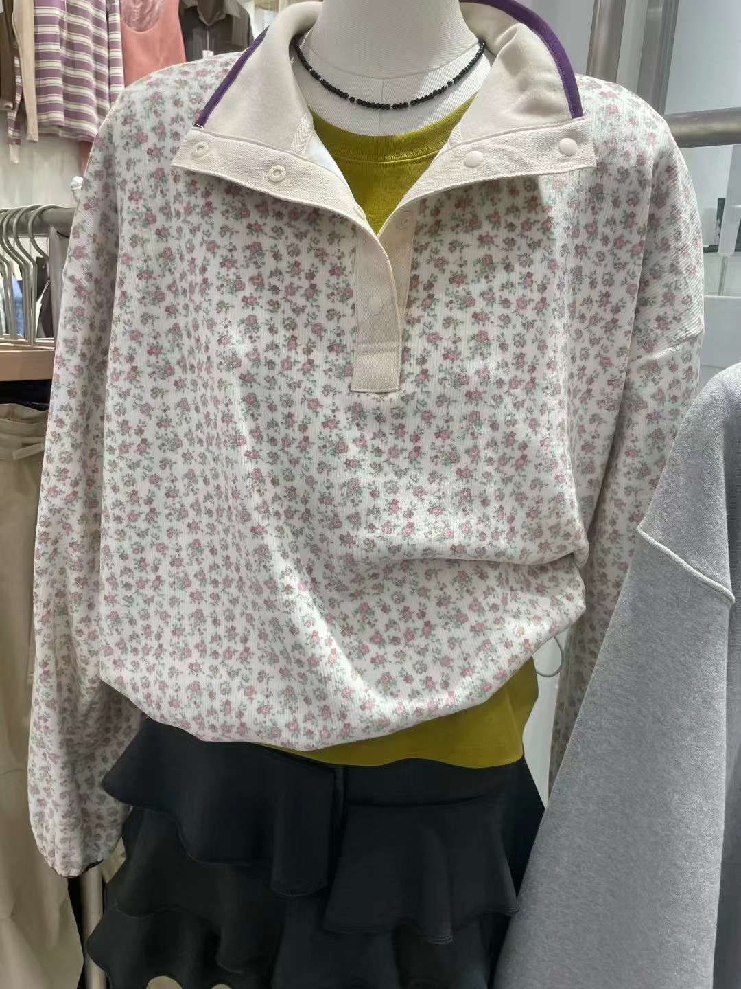 MURS東大門㊣代購女裝新款人氣休閑推薦職業熱賣真品25秋冬衛衣MURS衛衣圖色2