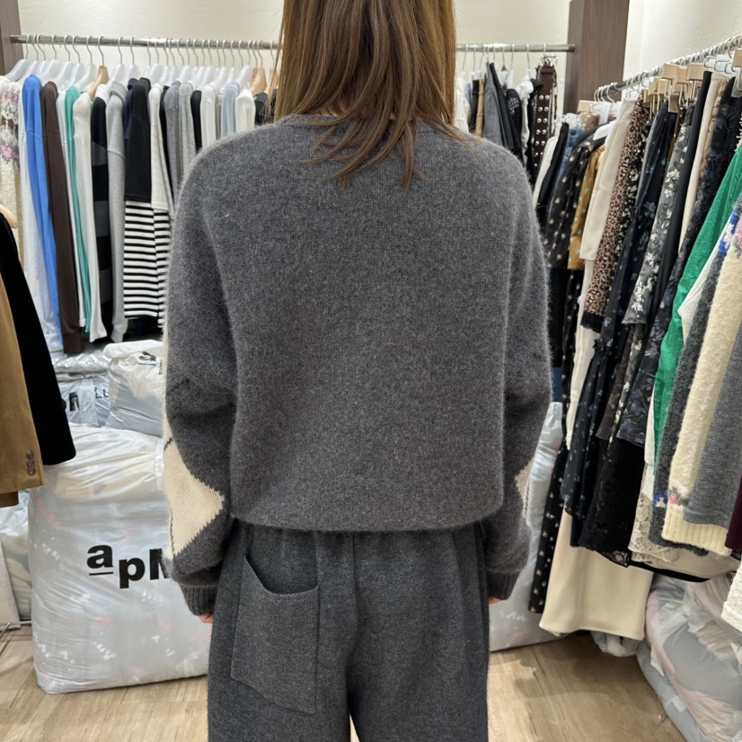 HANSUNGHYUN韓國代購㊣女士新款推薦休閑25秋冬人氣毛衣羊毛HANSUNGHYUN毛衣