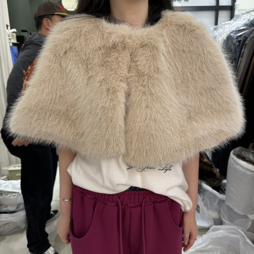 EGG IS東大門㊣實拍女裝新款職業推薦休閑人氣圍巾披肩斗篷EGG IS圍巾/披肩