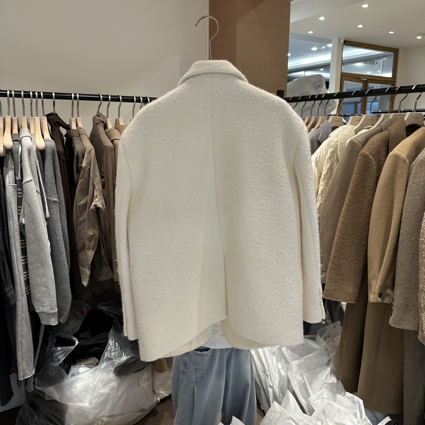 LE BUTTER東大門㊣直郵女士新品職業25秋冬人氣熱賣夾克羊毛LE BUTTER夾克