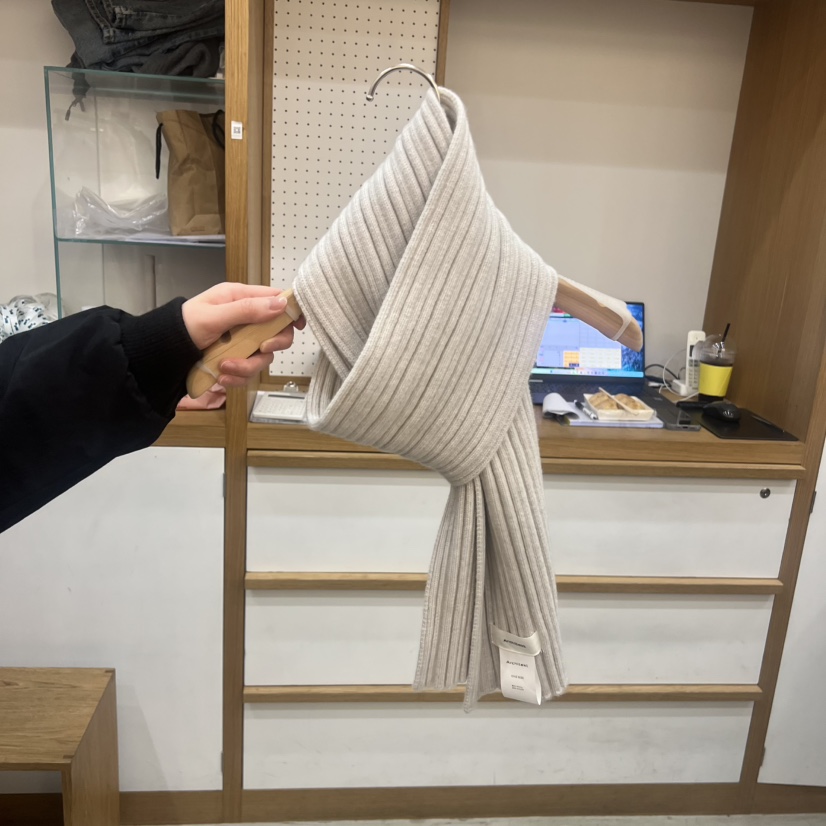 ARCHITEKT韓國直郵㊣女裝新品真品25秋冬休閑人氣時尚圍巾披肩ARCHITEKT圍巾/披肩圖色2