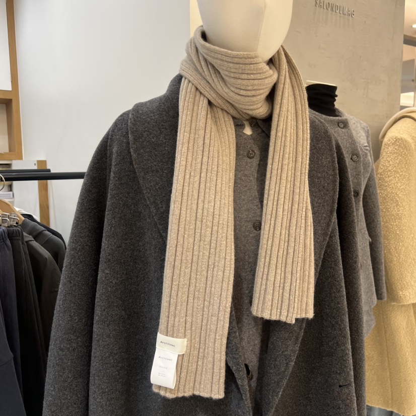 ARCHITEKT韓國直郵㊣女裝新品真品25秋冬休閑人氣時尚圍巾披肩ARCHITEKT圍巾/披肩圖色3