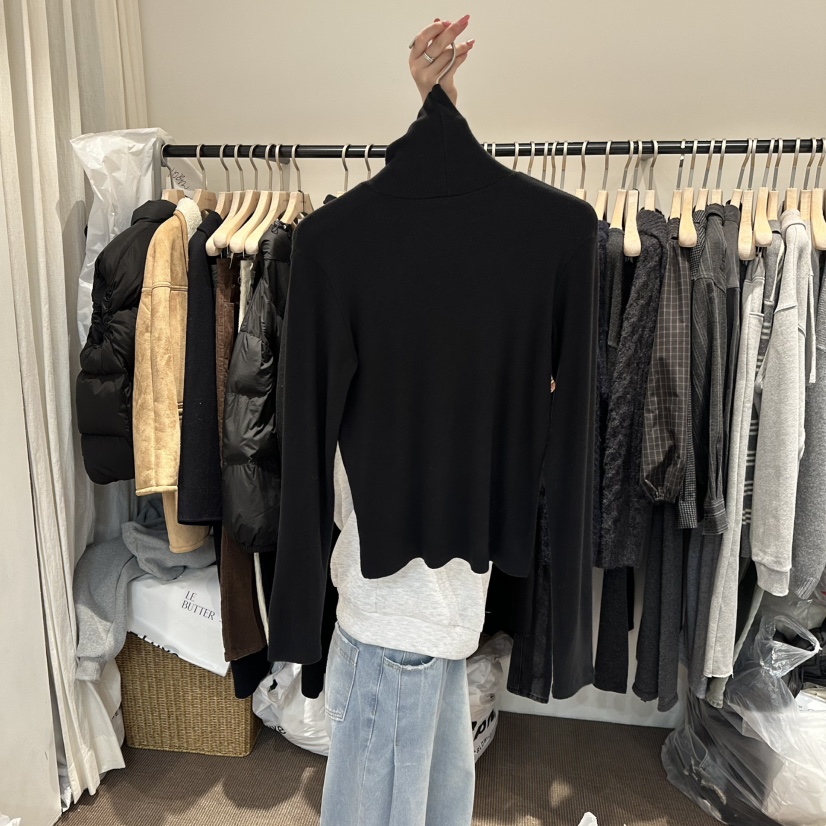 LE BUTTER東大門㊣代購女士新品推薦休閑真品職業熱賣長袖T恤LE BUTTER長袖T恤