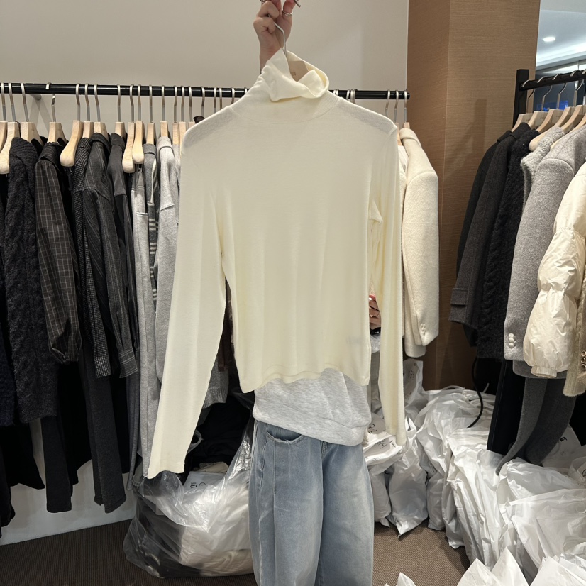 LE BUTTER東大門㊣代購女士新品推薦休閑真品職業熱賣長袖T恤LE BUTTER長袖T恤