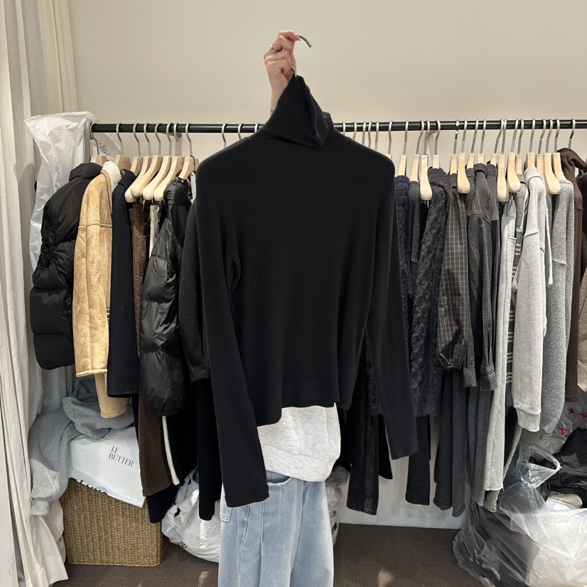 LE BUTTER東大門㊣代購女士新品推薦休閑真品職業熱賣長袖T恤LE BUTTER長袖T恤圖色4