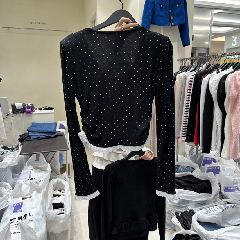 MONOPOLY韓國代購㊣女士新款推薦時尚25秋冬人氣休閑真品套裝MONO_POLY套裝