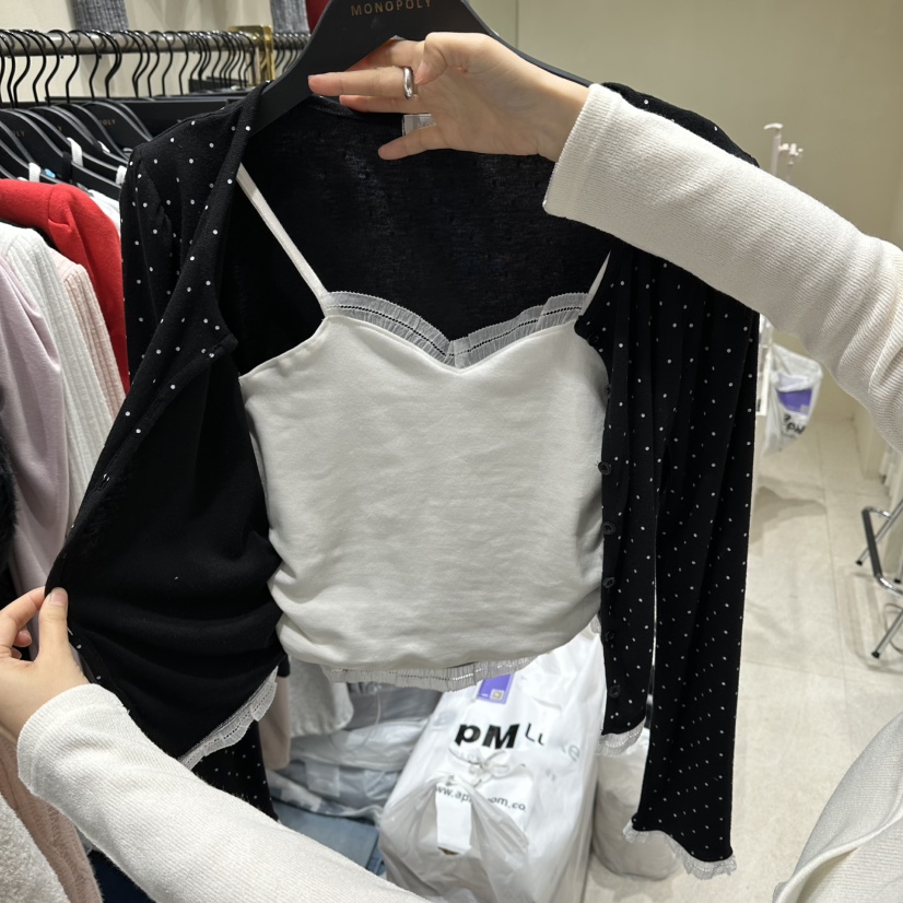 MONOPOLY韓國代購㊣女士新款推薦時尚25秋冬人氣休閑真品套裝MONO_POLY套裝