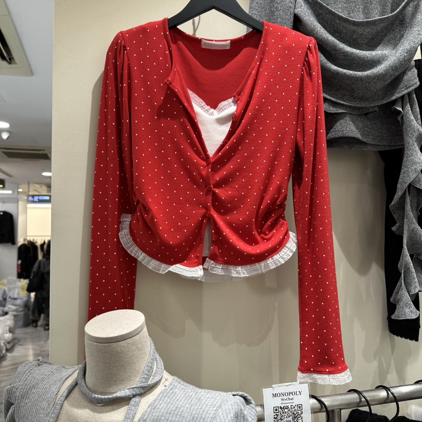 MONOPOLY韓國代購㊣女士新款推薦時尚25秋冬人氣休閑真品套裝MONO_POLY套裝