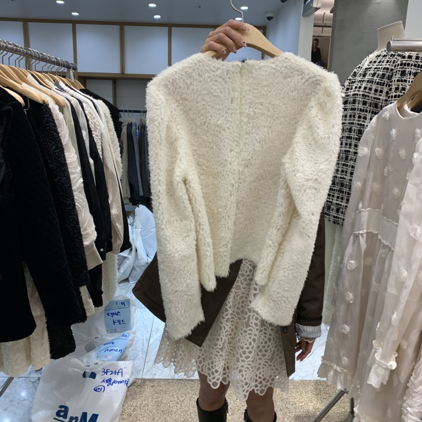 A東大門㊣代購女士新款推薦職業熱賣真品休閑25秋冬襯衫蕾絲衫A STORE襯衫/蕾絲衫