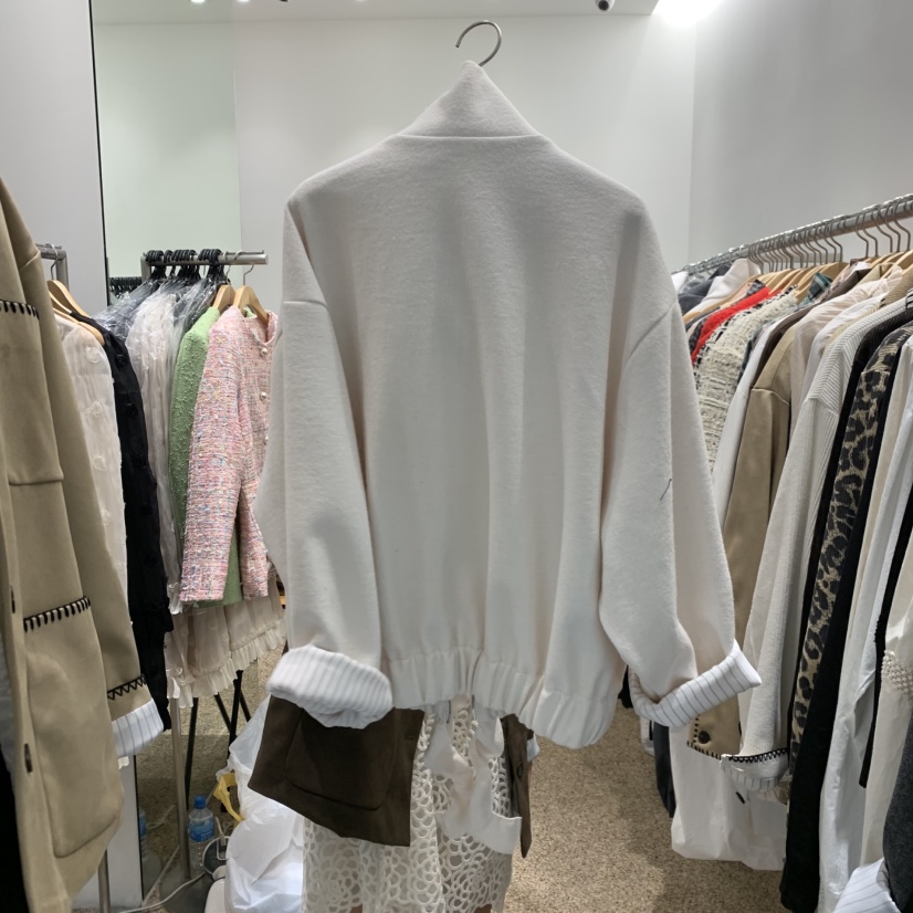 A韓國代購㊣女士新款25秋冬推薦人氣真品熱賣休閑夾克泰迪熊A STORE夾克