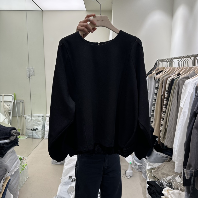 NOPSIS韓國直郵㊣女裝新品推薦人氣真品時尚25秋冬襯衫蕾絲衫NOPSIS襯衫/蕾絲衫圖色2