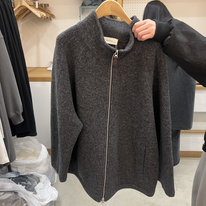 ARCHITEKT韓國代購㊣女士新品熱賣25秋冬真品人氣職業夾克羊毛ARCHITEKT夾克圖色2