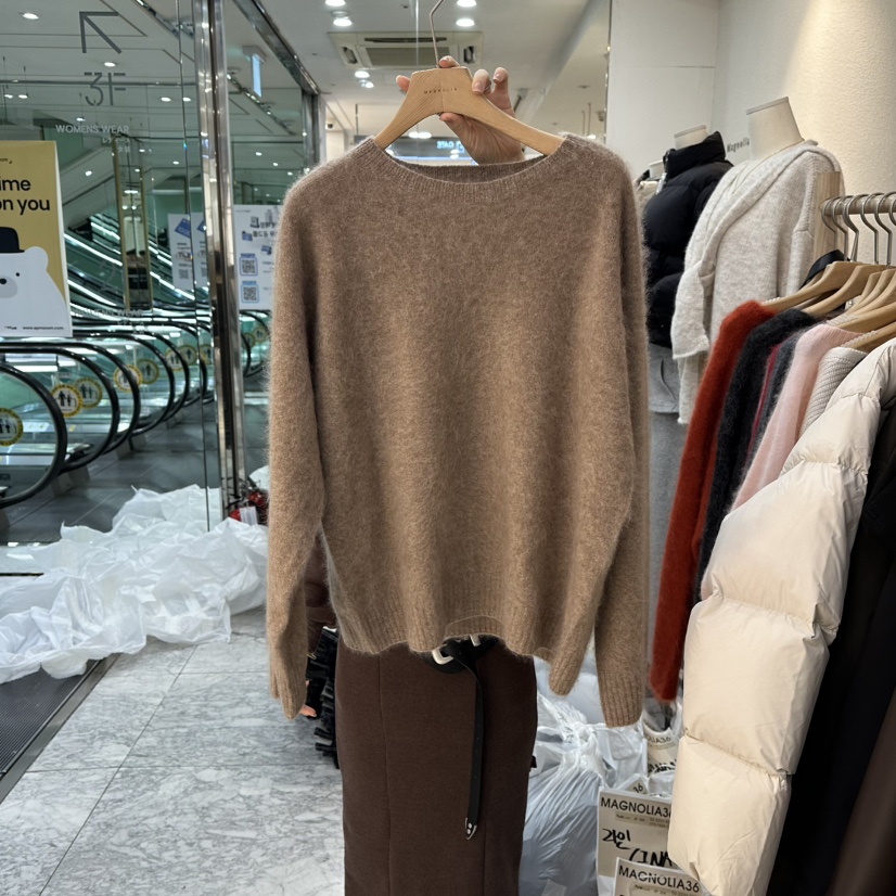 MAGNOLIA36-L東大門㊣直郵女裝新品熱賣人氣推薦針織衫羊絨MAGNOLIA36-L針織衫圖色3