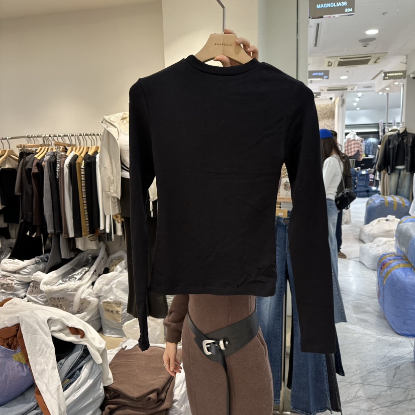 MAGNOLIA36-L東大門㊣代購女士新品熱賣職業時尚真品長袖T恤MAGNOLIA36-L長袖T恤圖色3