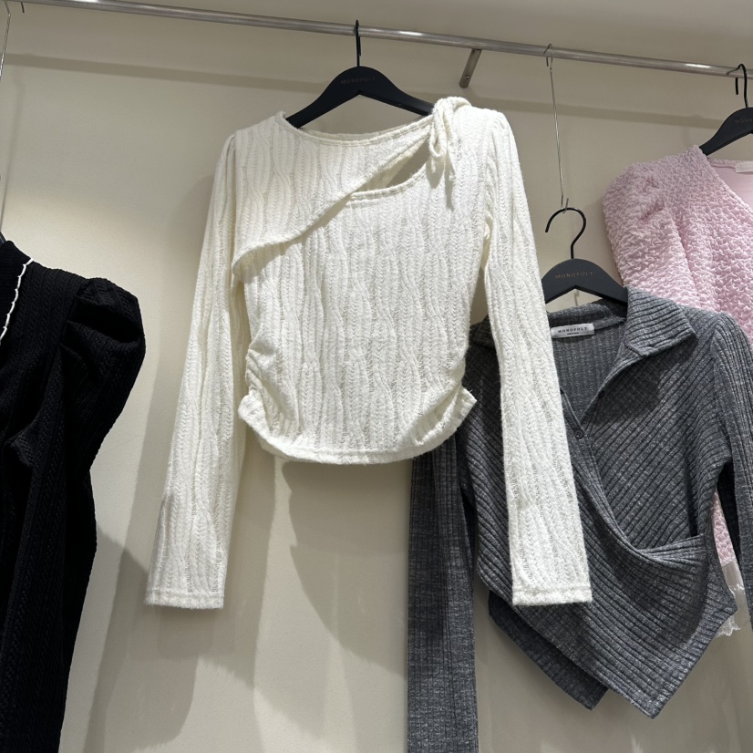 MONOPOLY韓國直郵㊣女裝新款推薦25秋冬時尚人氣真品針織衫MONO_POLY針織衫