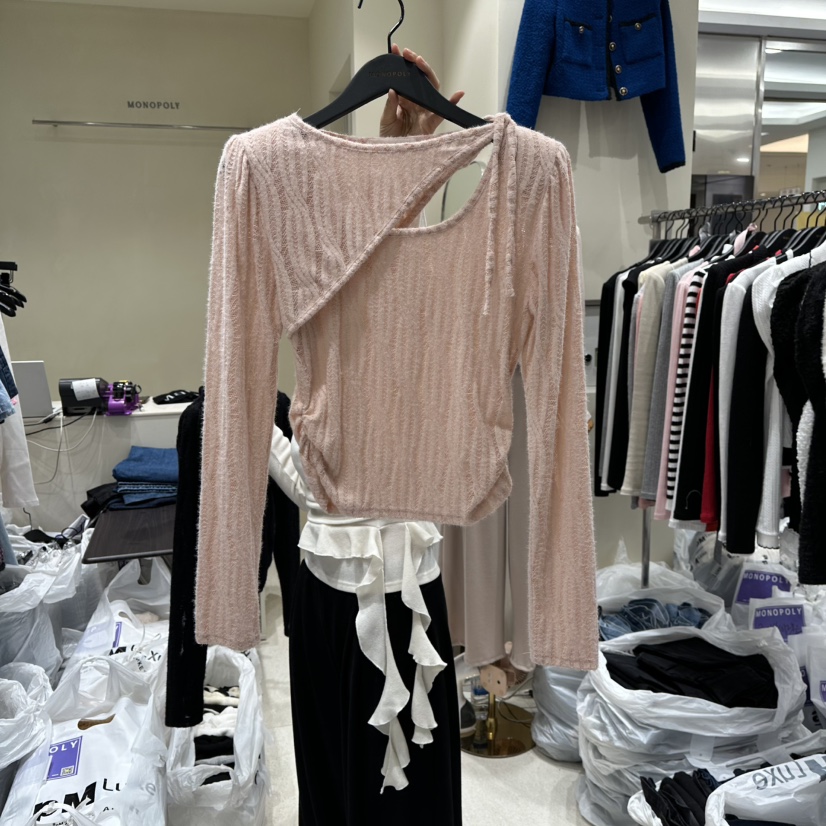 MONOPOLY韓國直郵㊣女裝新款推薦25秋冬時尚人氣真品針織衫MONO_POLY針織衫圖色2