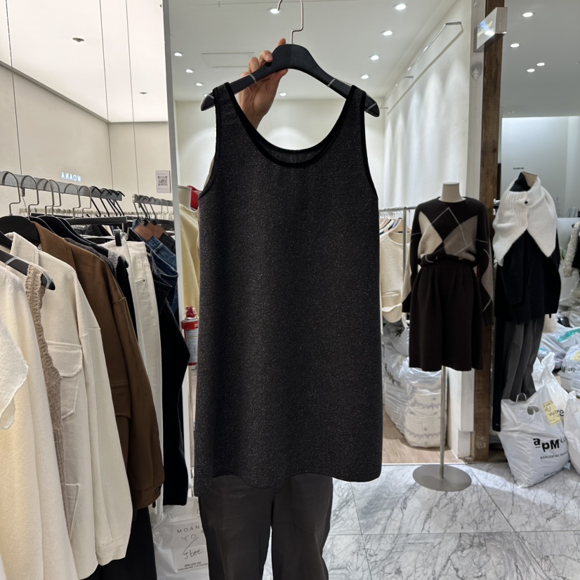 MOANA東大門㊣代購女裝新款職業熱賣推薦人氣時尚休閑連衣裙MOANA連衣裙