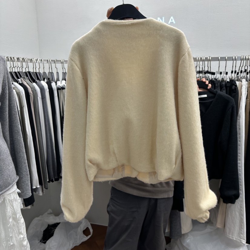 MOANA東大門㊣直郵女士新品25秋冬真品職業熱賣推薦休閑毛衣MOANA毛衣