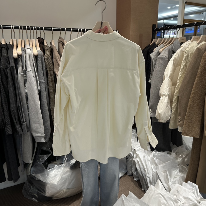 LE BUTTER東大門㊣直郵女士新品25秋冬時尚真品襯衫蕾絲衫LE BUTTER襯衫/蕾絲衫