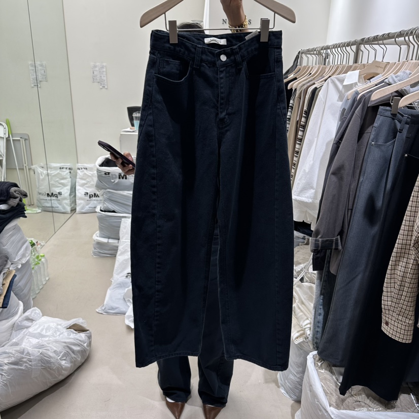 NOPSIS東大門㊣代購女士新品熱賣25秋冬休閑職業真品牛仔褲NOPSIS牛仔褲