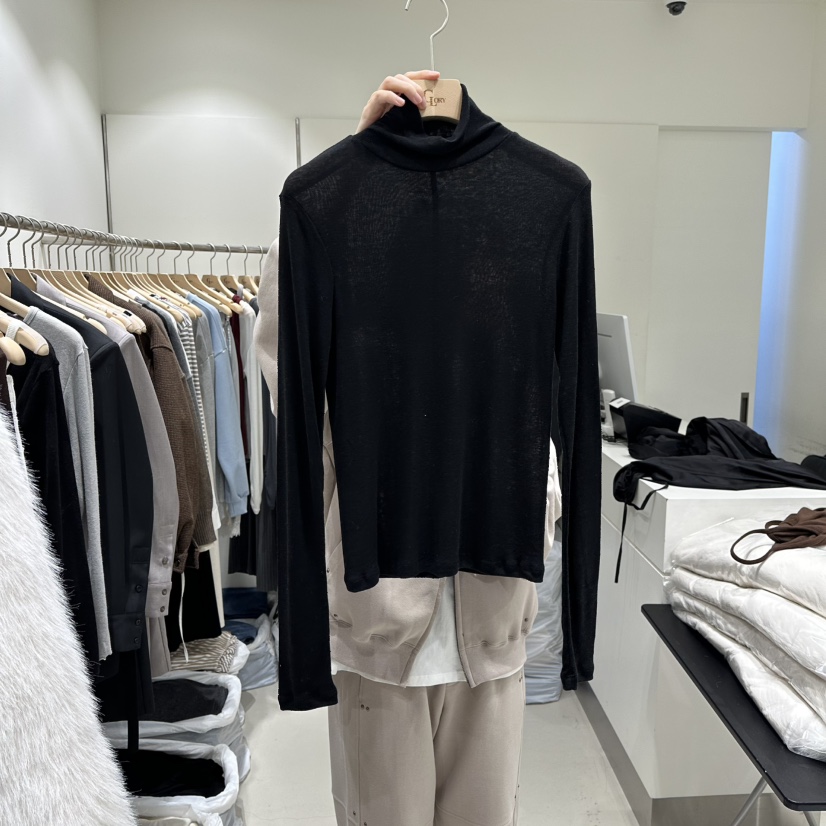 GLORY東大門㊣直郵女裝新款熱賣25秋冬人氣推薦真品長袖T恤GLORY長袖T恤圖色5黑色