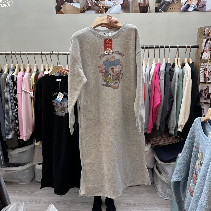 STICK WITH韓國代購㊣女士新款25秋冬職業熱賣人氣真品連衣裙STICK WITH連衣裙圖色3