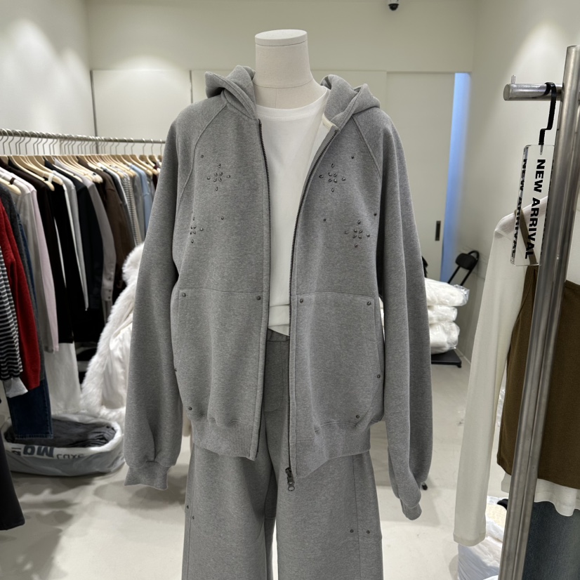 GLORY東大門㊣直郵女裝新品真品熱賣休閑衛衣連帽拉鏈衫拉絲GLORY衛衣