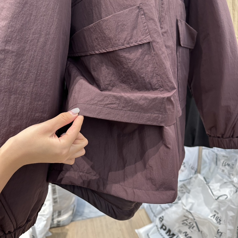 REVE-L韓國代購㊣女士新品25秋冬時尚推薦真品人氣夾克兜帽REVE-L夾克