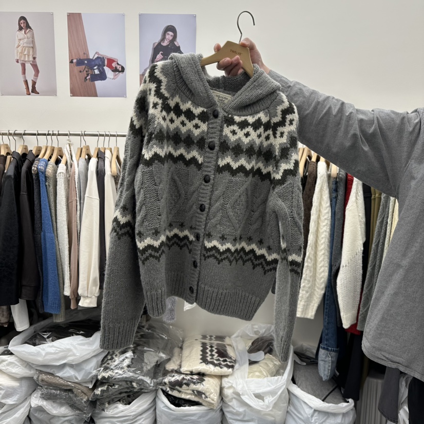 TWELVE東大門㊣實拍女士新款推薦職業人氣時尚休閑熱賣毛衣TWELVE毛衣圖色2