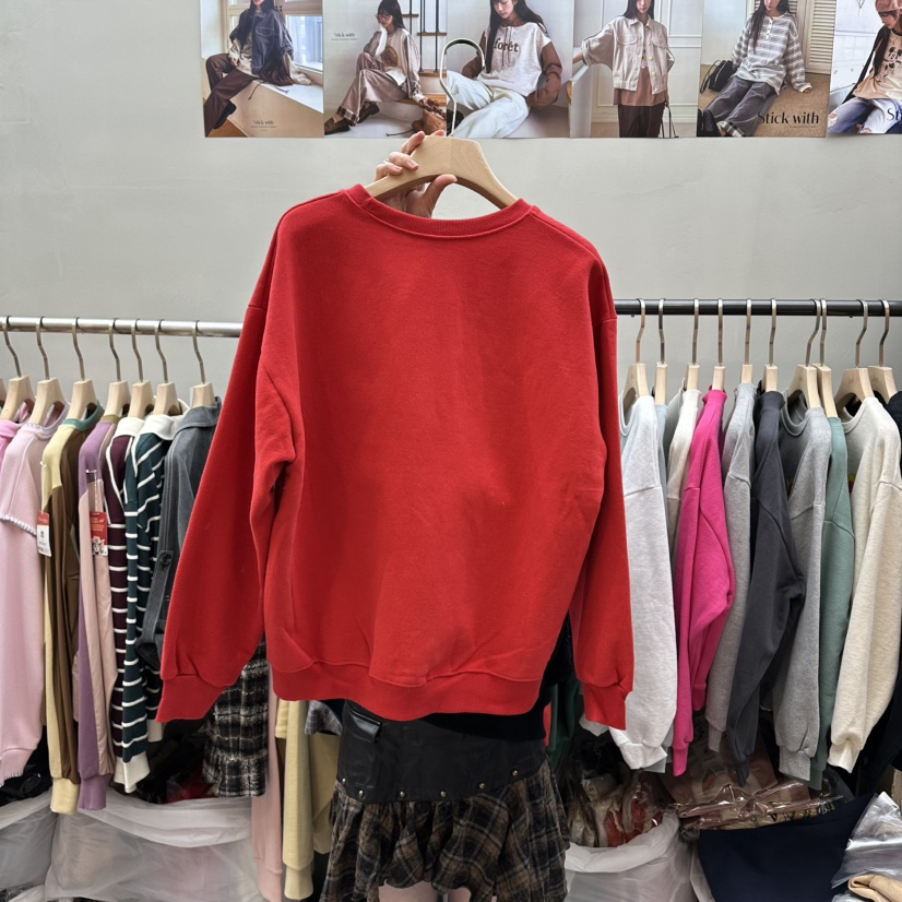 STICK WITH韓國代購㊣女士新品人氣休閑真品熱賣推薦時尚衛衣STICK WITH衛衣