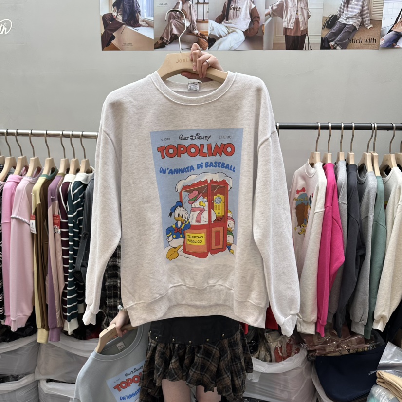 STICK WITH韓國代購㊣女士新品人氣休閑真品熱賣推薦時尚衛衣STICK WITH衛衣