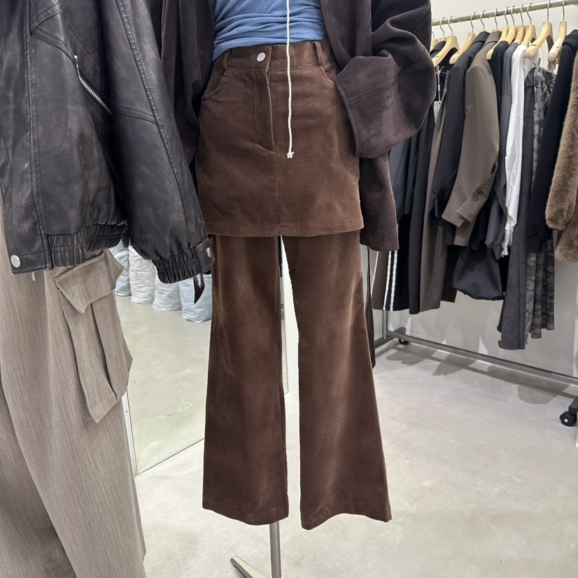 VIVEL東大門㊣實拍女裝新款休閑真品人氣職業時尚25秋冬裙褲VIVEL裙褲