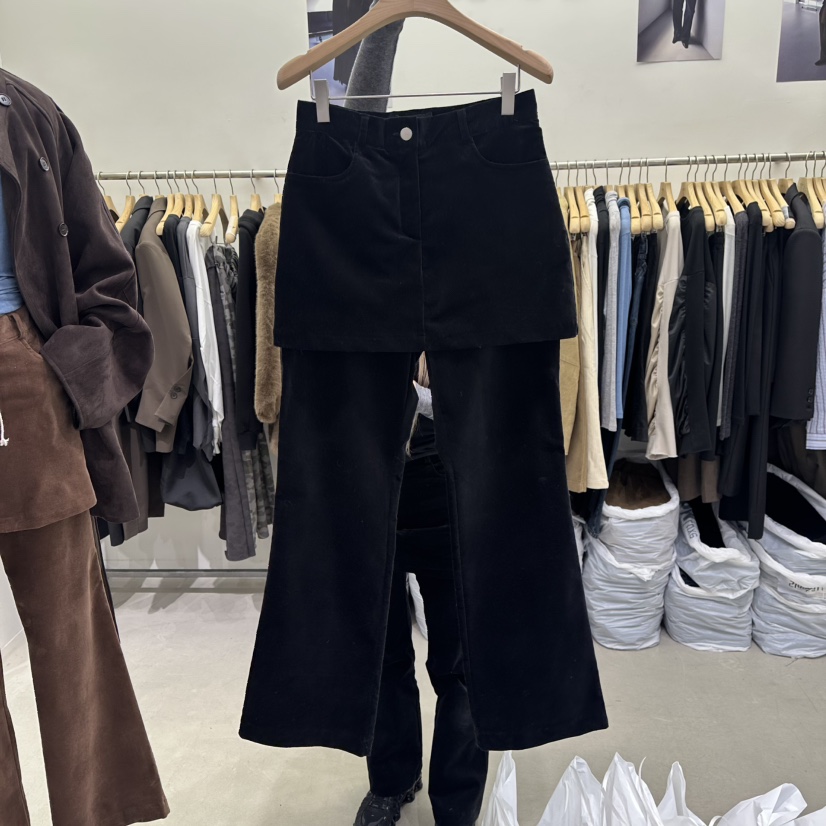 VIVEL東大門㊣實拍女裝新款休閑真品人氣職業時尚25秋冬裙褲VIVEL裙褲圖色2