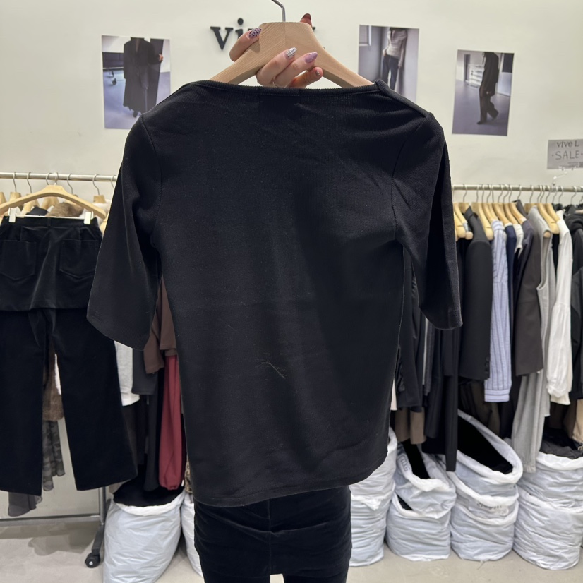 VIVEL東大門㊣代購女裝新款休閑職業時尚25秋冬推薦熱賣T恤VIVELT恤